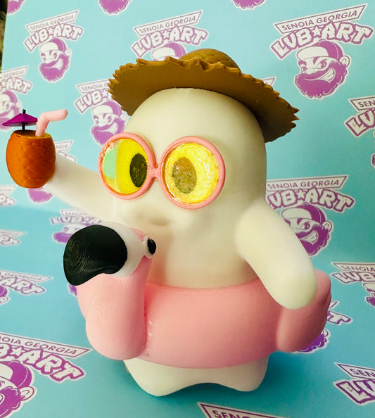 Summerween Ghost 3D Printed Figure