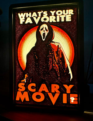 Horror Movies 3D Chromaphane Lightbox