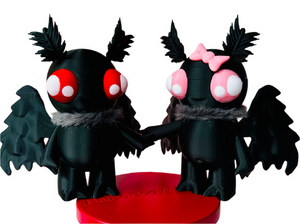 Mothman & Mothwoman Couple 3D Printed