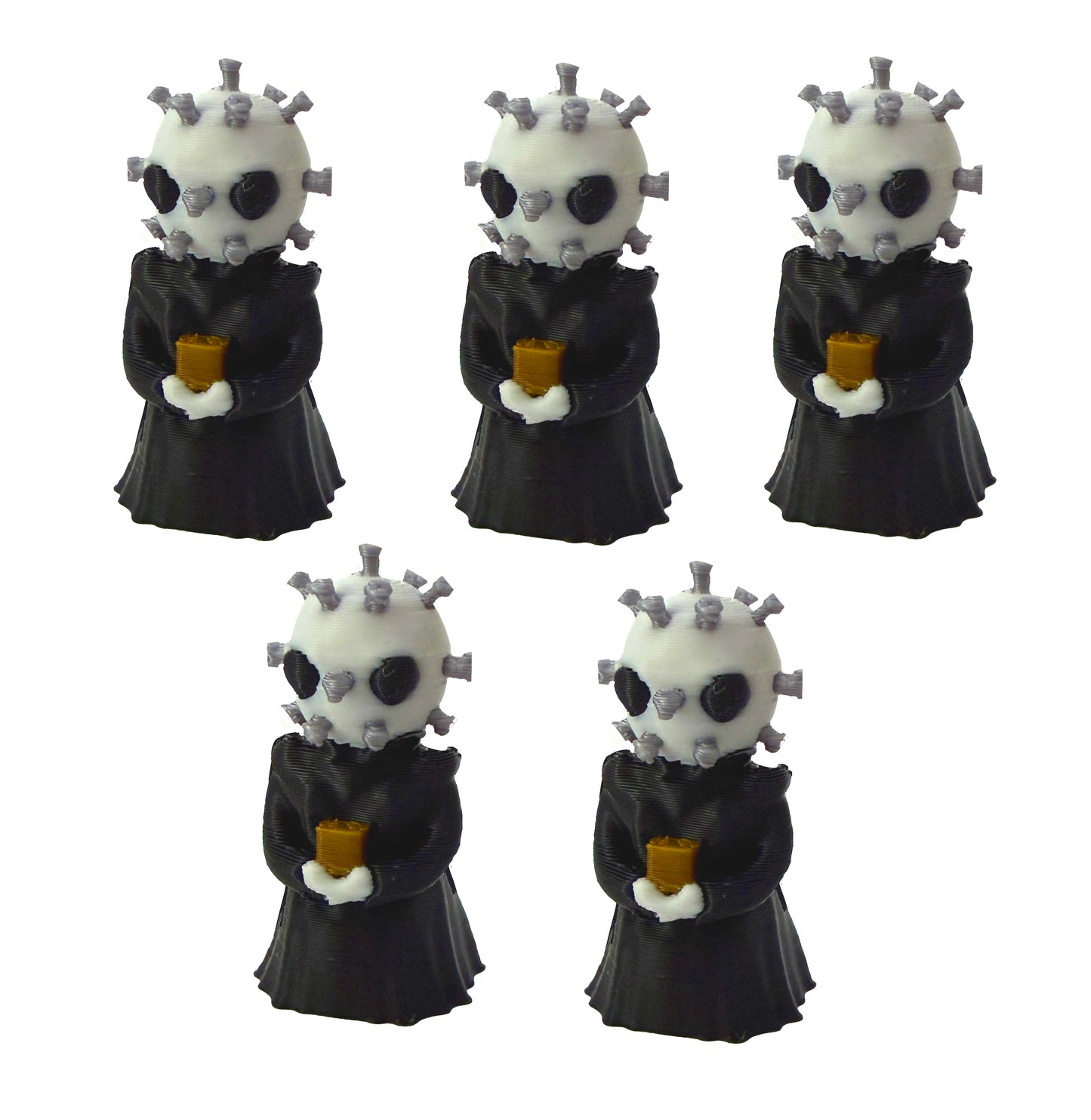 Tiny Needle Head (5 Pack) 3D Print Small Figure