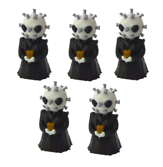 Tiny Needle Head (5 Pack) 3D Print Small Figure