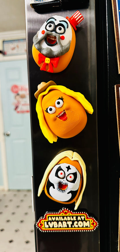 House of 1000 Nuggets Fridge Magnets 3D Print