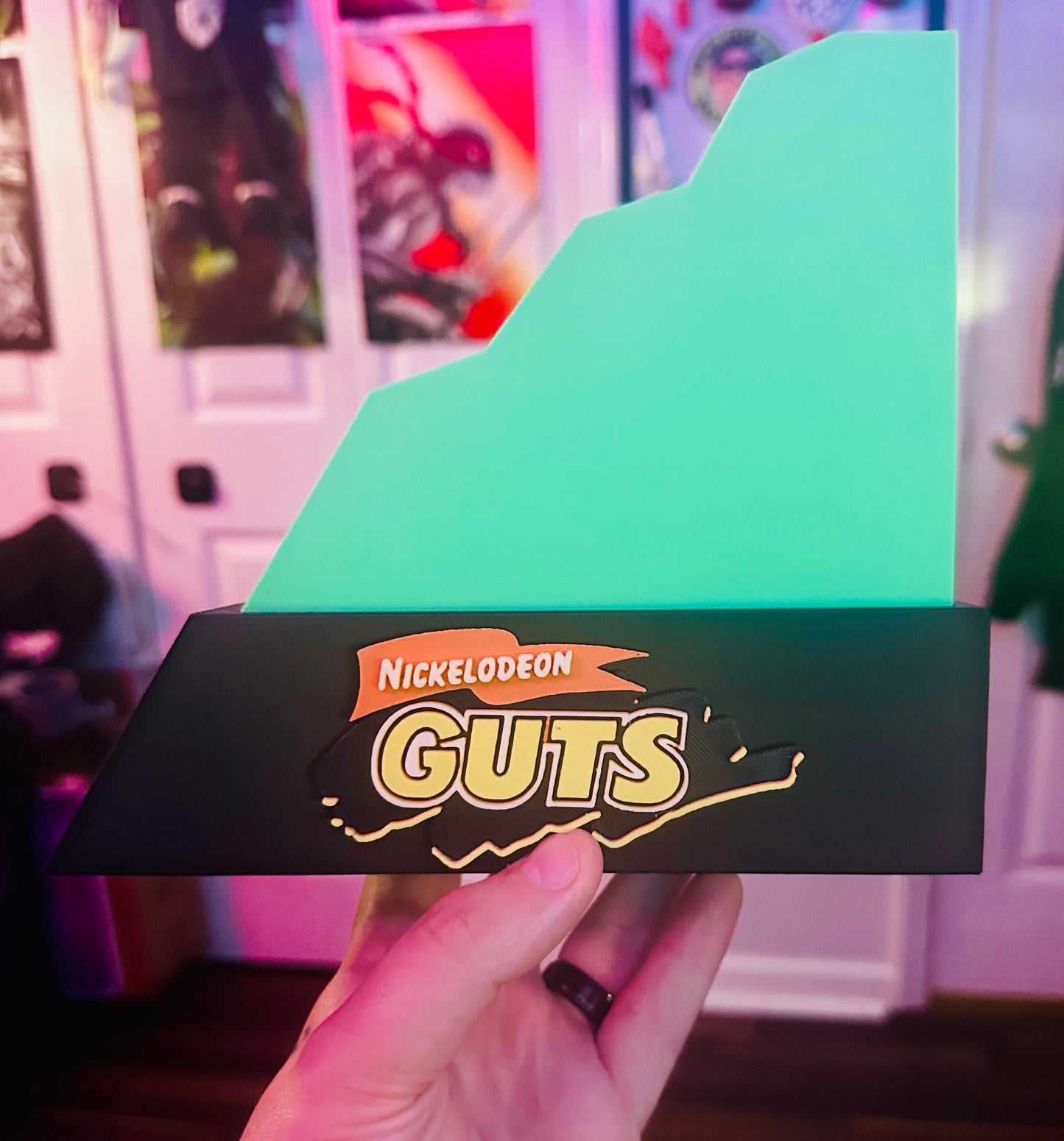 Aggro Crag LED Trophy 3D Print