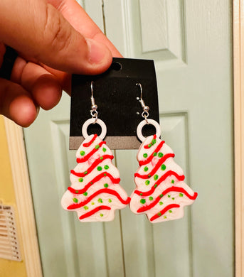 Tree Cake Earrings