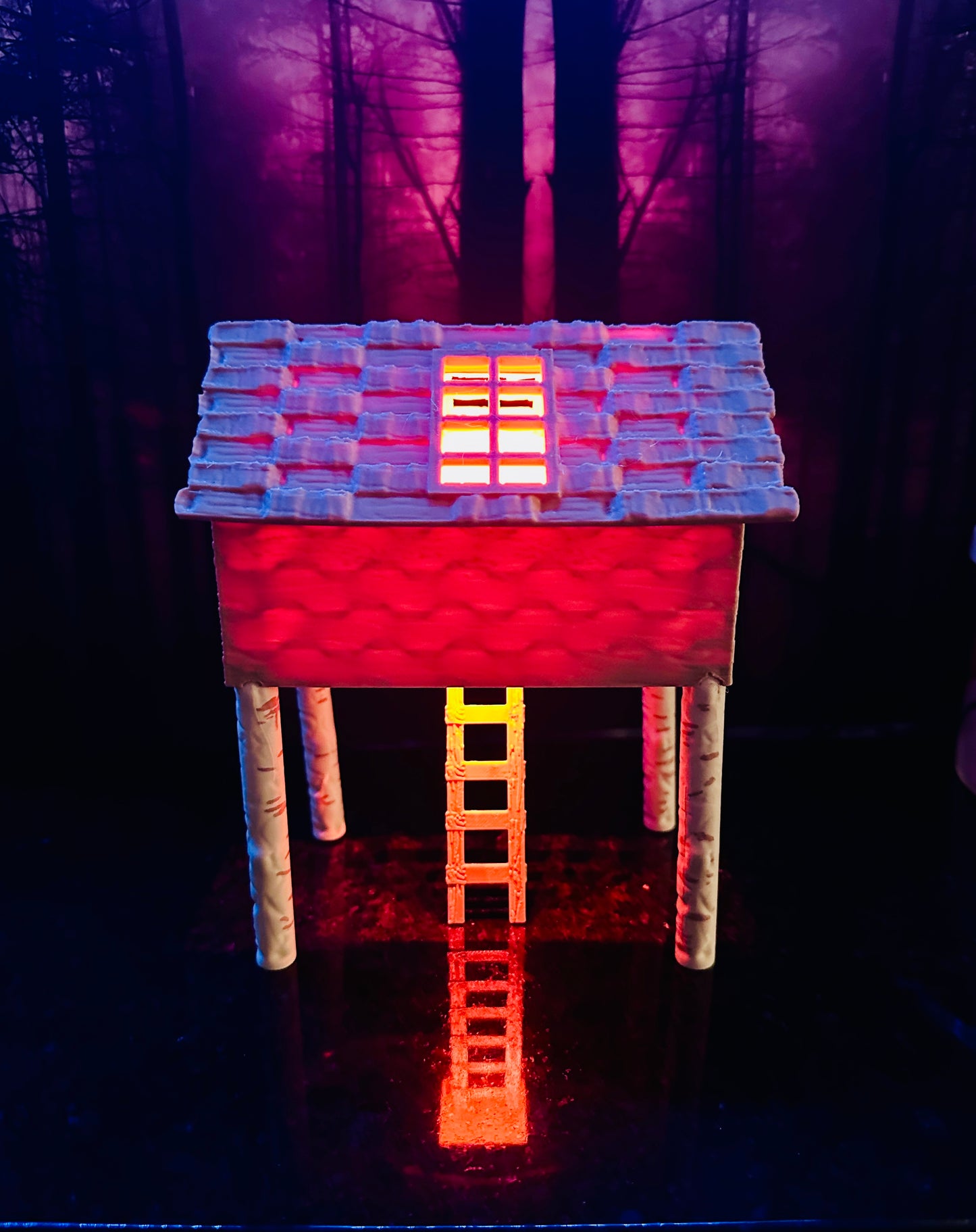 Paimon Worship Treehouse LED 3D Print