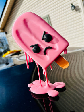 Melting Popsicle 3D Print Statue