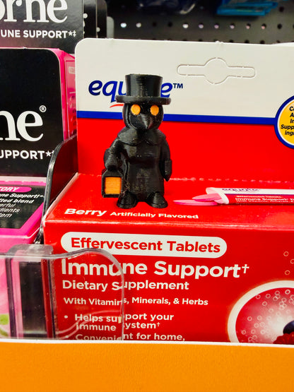 Mini Plague Doctor (5 Pack) 3D Print Small Figure