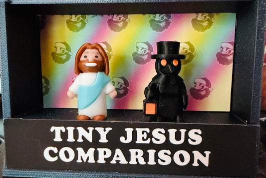 Mini Plague Doctor (5 Pack) 3D Print Small Figure