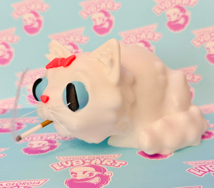 Smoking Cat Rebecca 3D Print