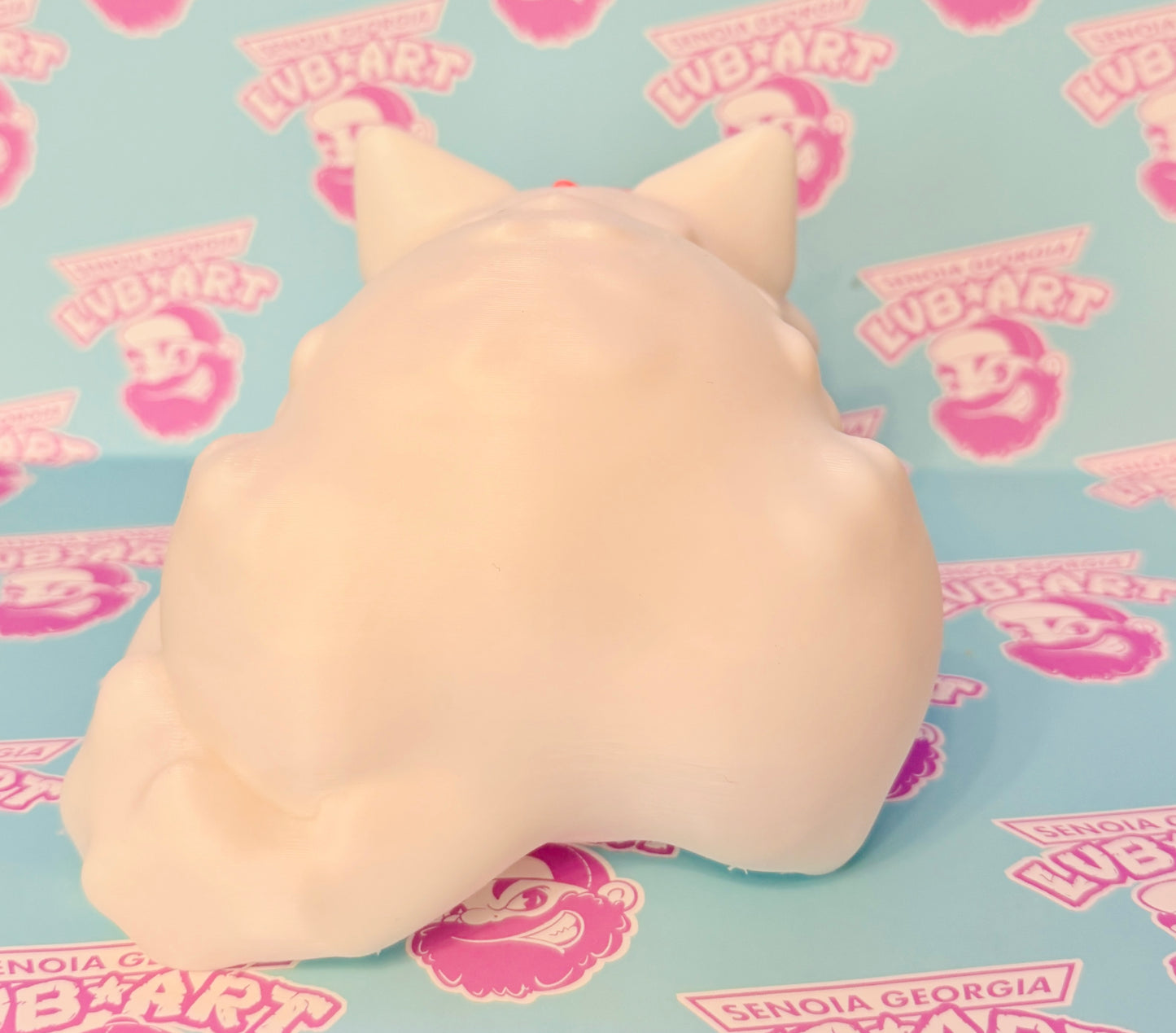 Smoking Cat Rebecca 3D Print