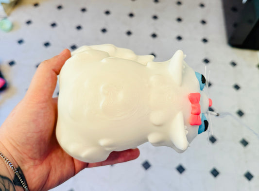 Smoking Cat Rebecca 3D Print