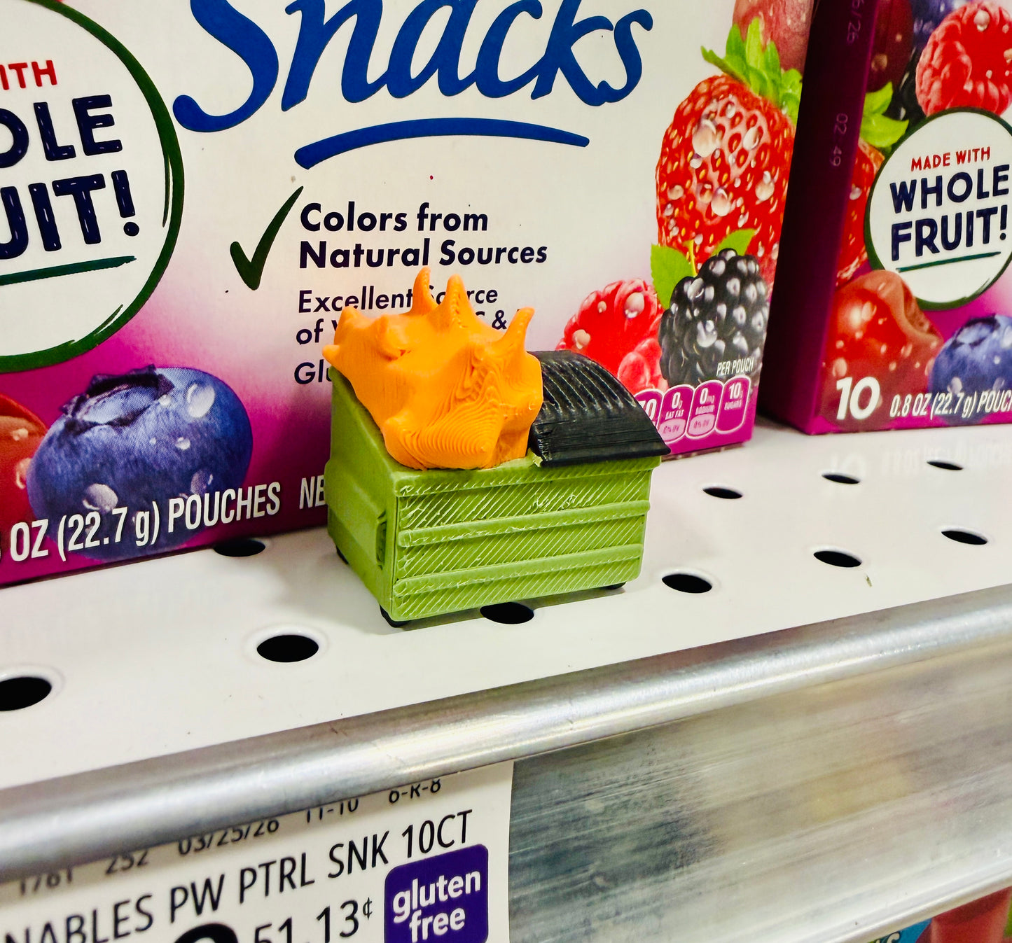 Mini Dumpster Fire (5 Pack) 3D Print Small Figure