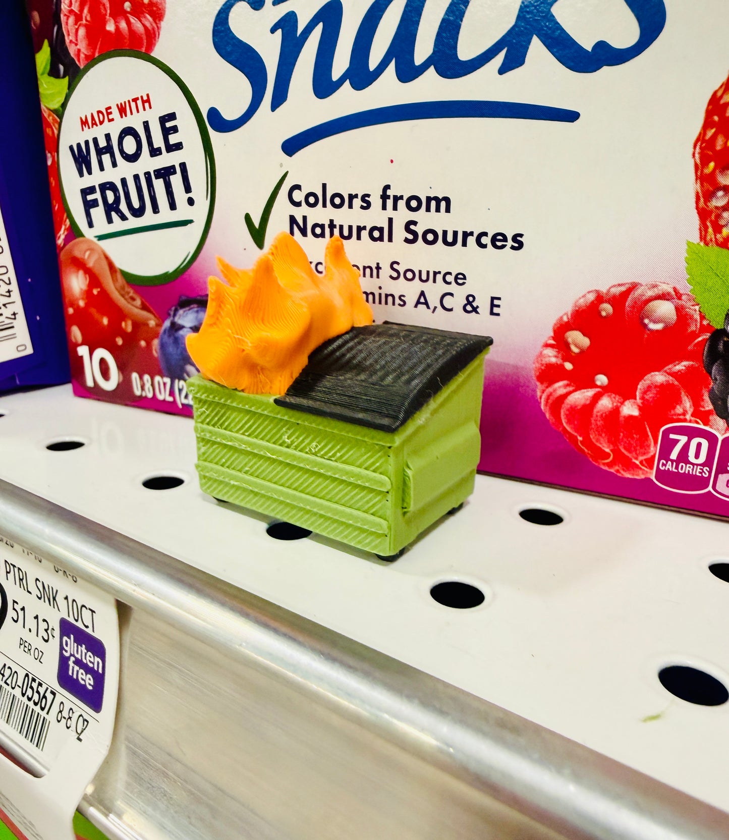 Mini Dumpster Fire (5 Pack) 3D Print Small Figure