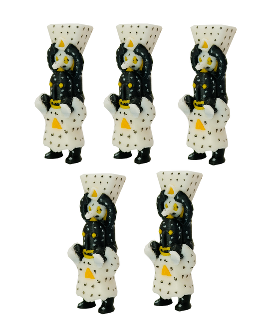 Microtonal Minis (5 Pack) 3D Print Small Figure