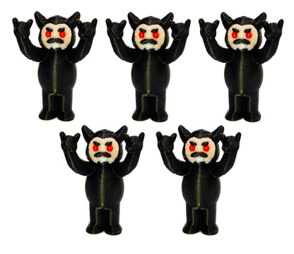 Tiny Satan (Color Swap) (5 Pack) 3D Print Small Figure