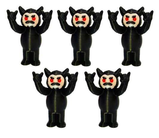 Tiny Satan (Color Swap) (5 Pack) 3D Print Small Figure