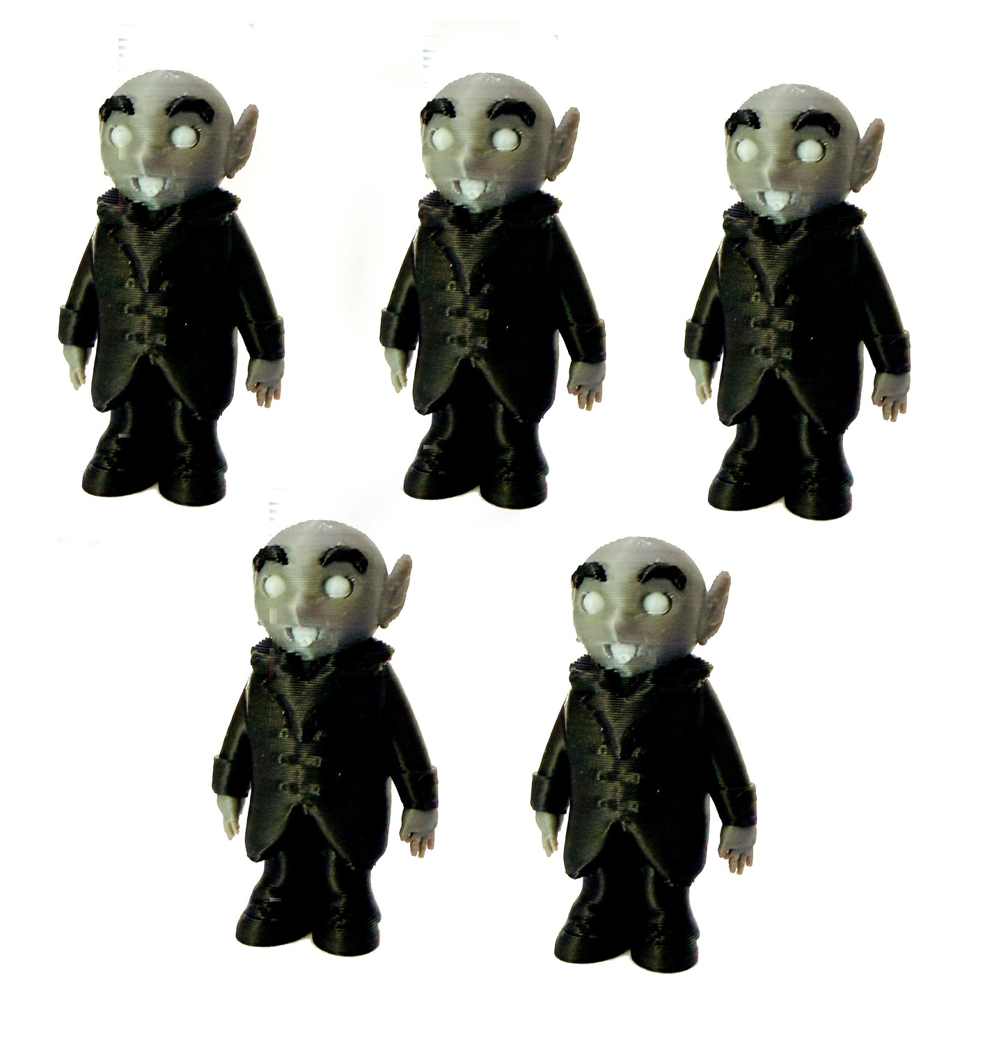 Tiny Nosferatu (5 Pack) 3D Print Small Figure