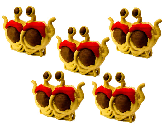 Tiny Flying Spaghetti Monster 3D Print Small Figure