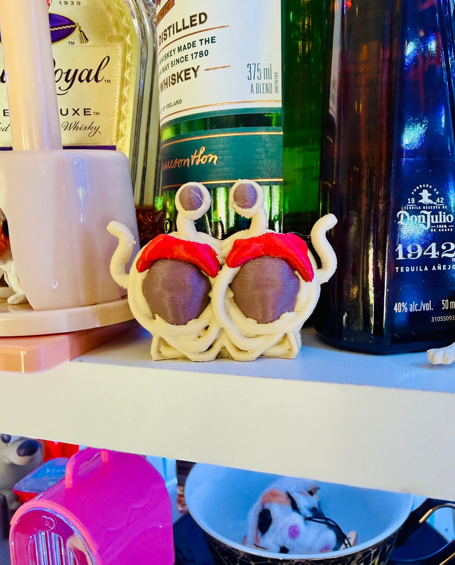Tiny Flying Spaghetti Monster 3D Print Small Figure
