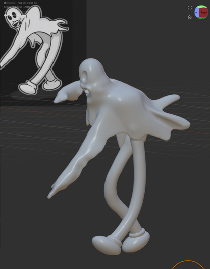 3D Sculpt Commission (File + Statue)