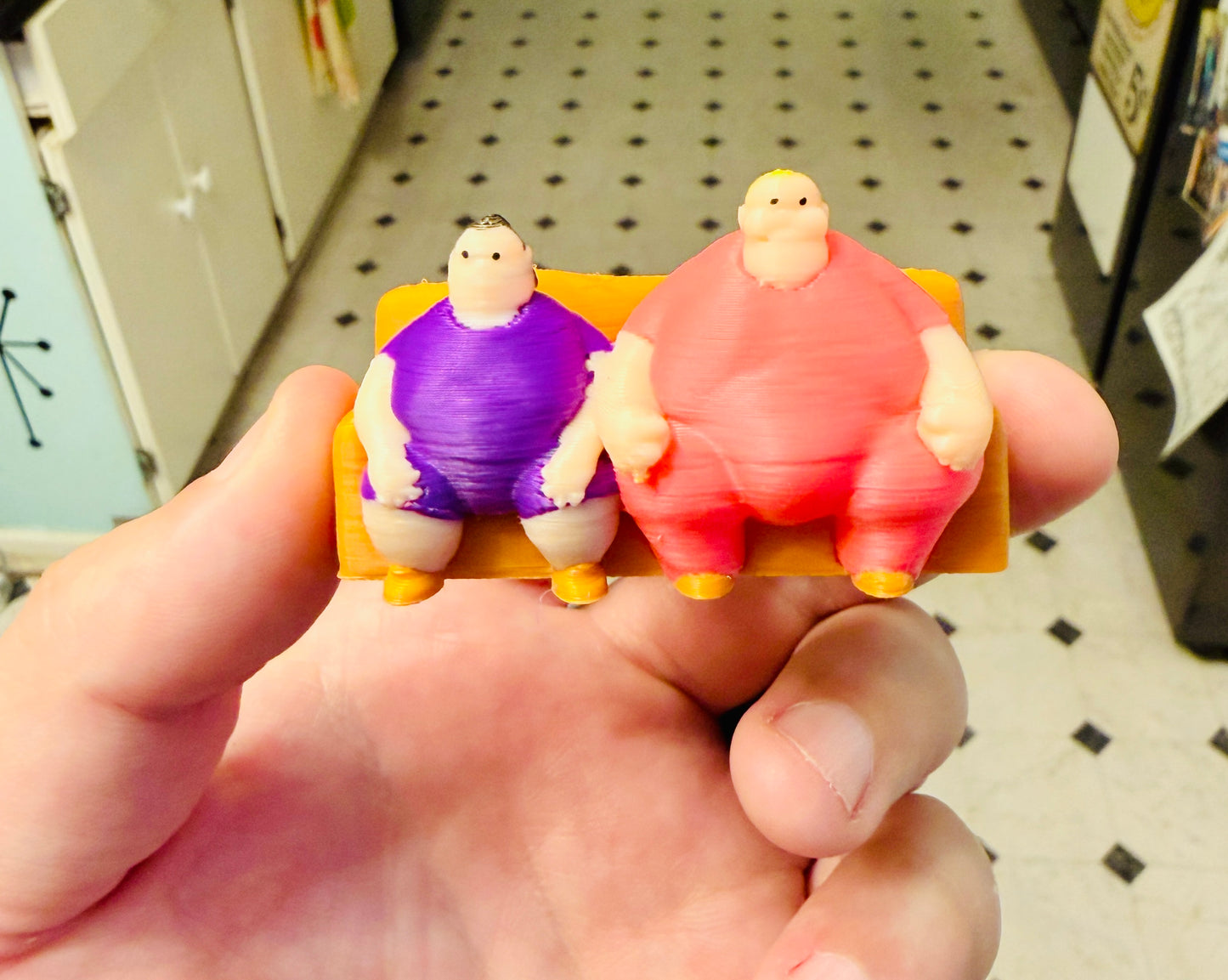 Tiny Tammy & Amy 3D Print Small Figure