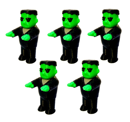 Mini Monster Frank (5 Pack) 3D Print Small Figure
