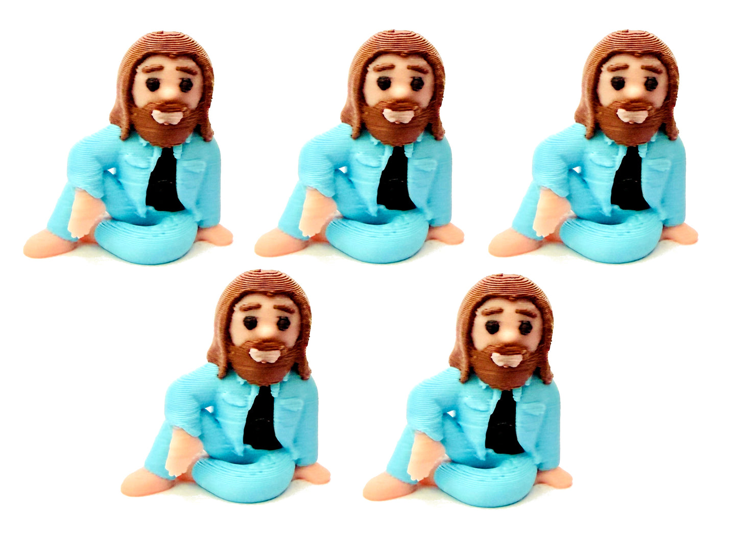 Tiny Jean Jesus (5 Pack) 3D Print Small Figure