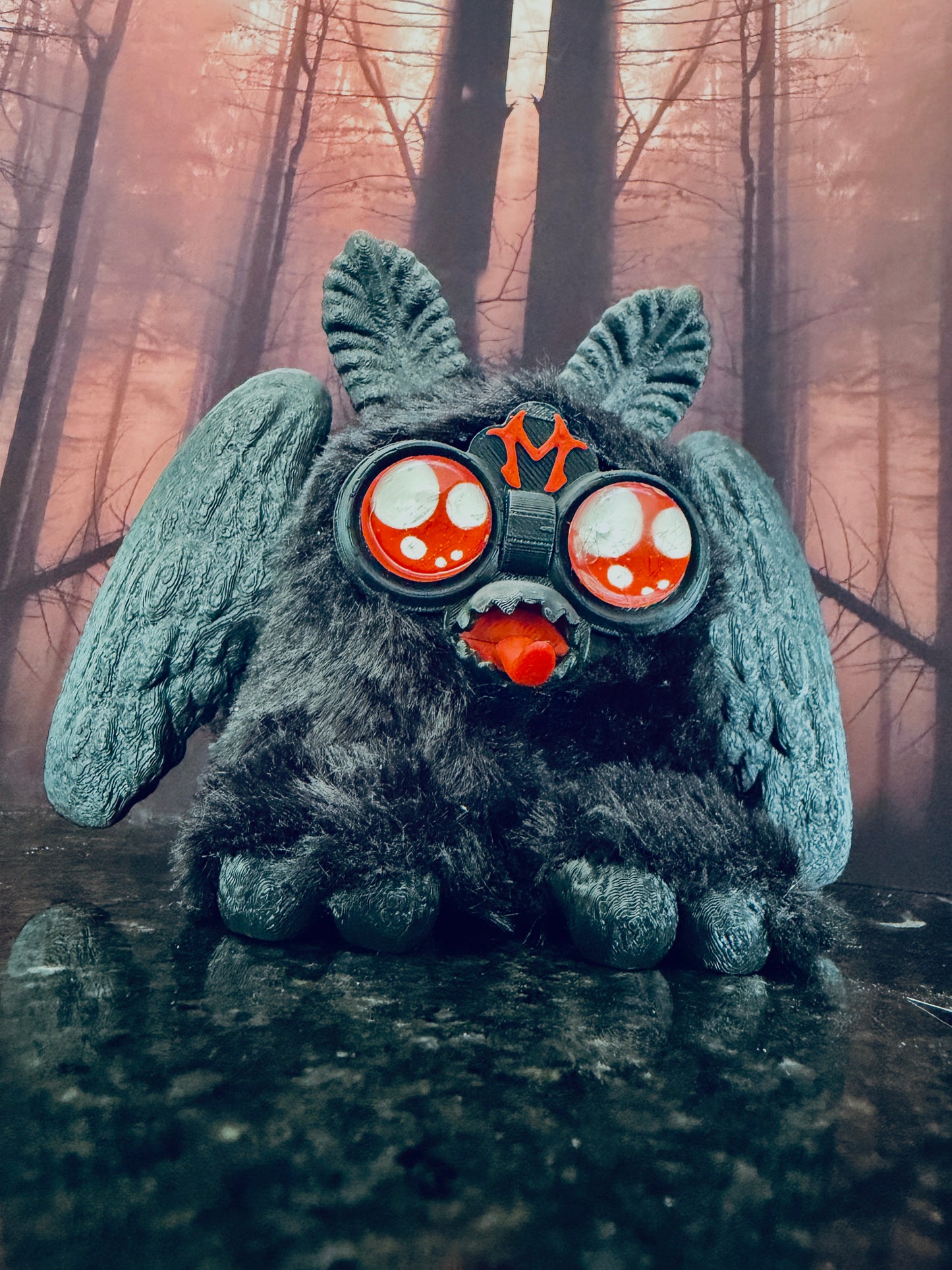 Furry Mothman Cursed Toy 3D Print