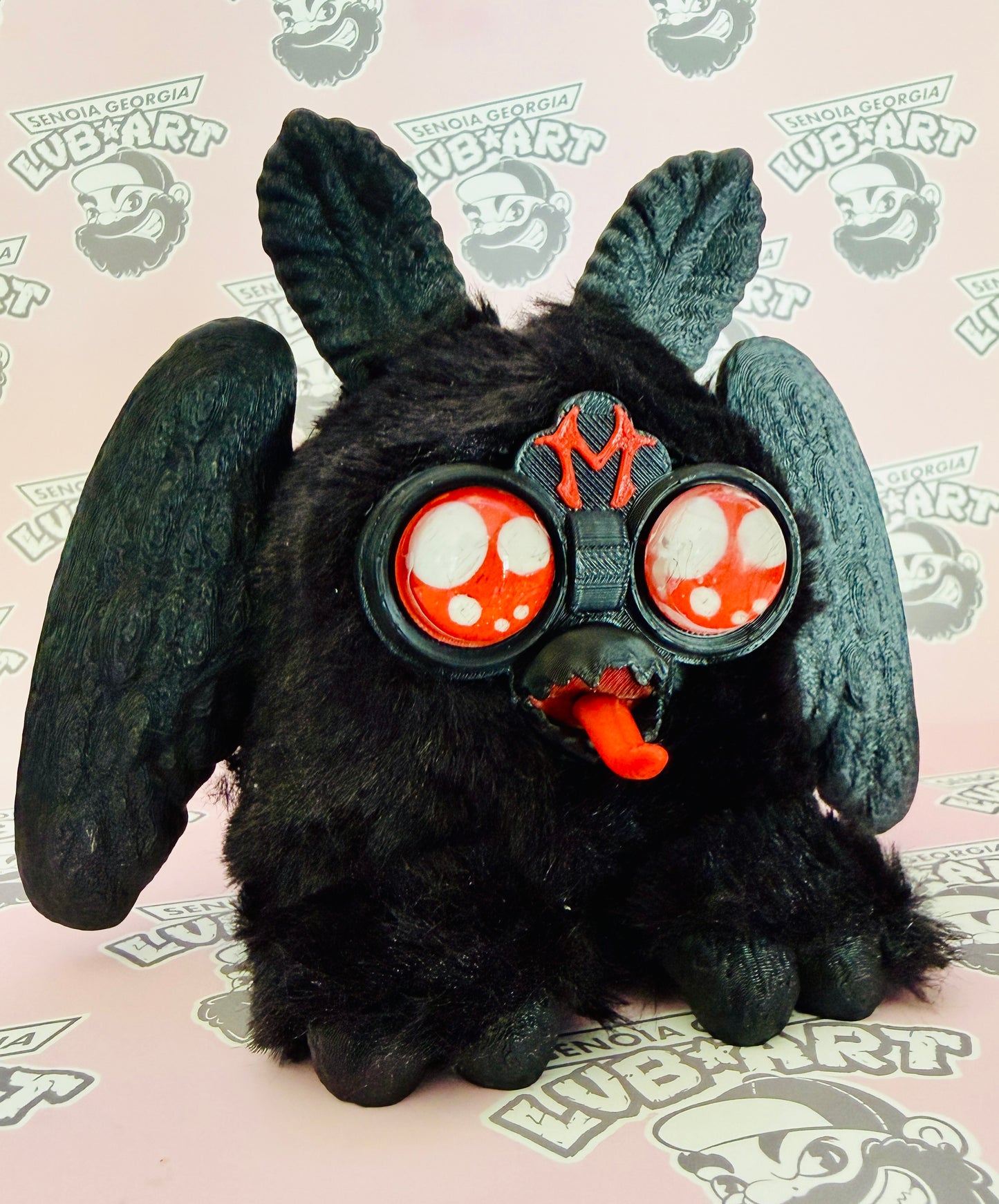 Furry Mothman Cursed Toy 3D Print