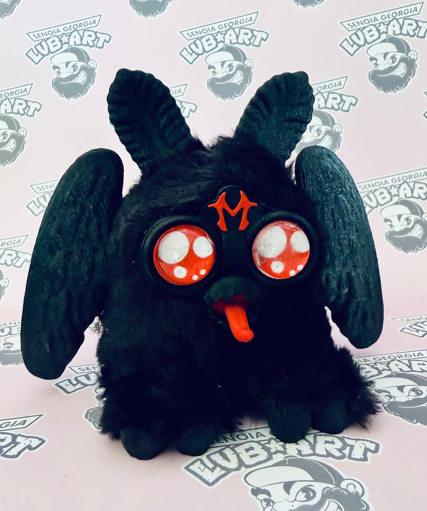 Furry Mothman Cursed Toy 3D Print