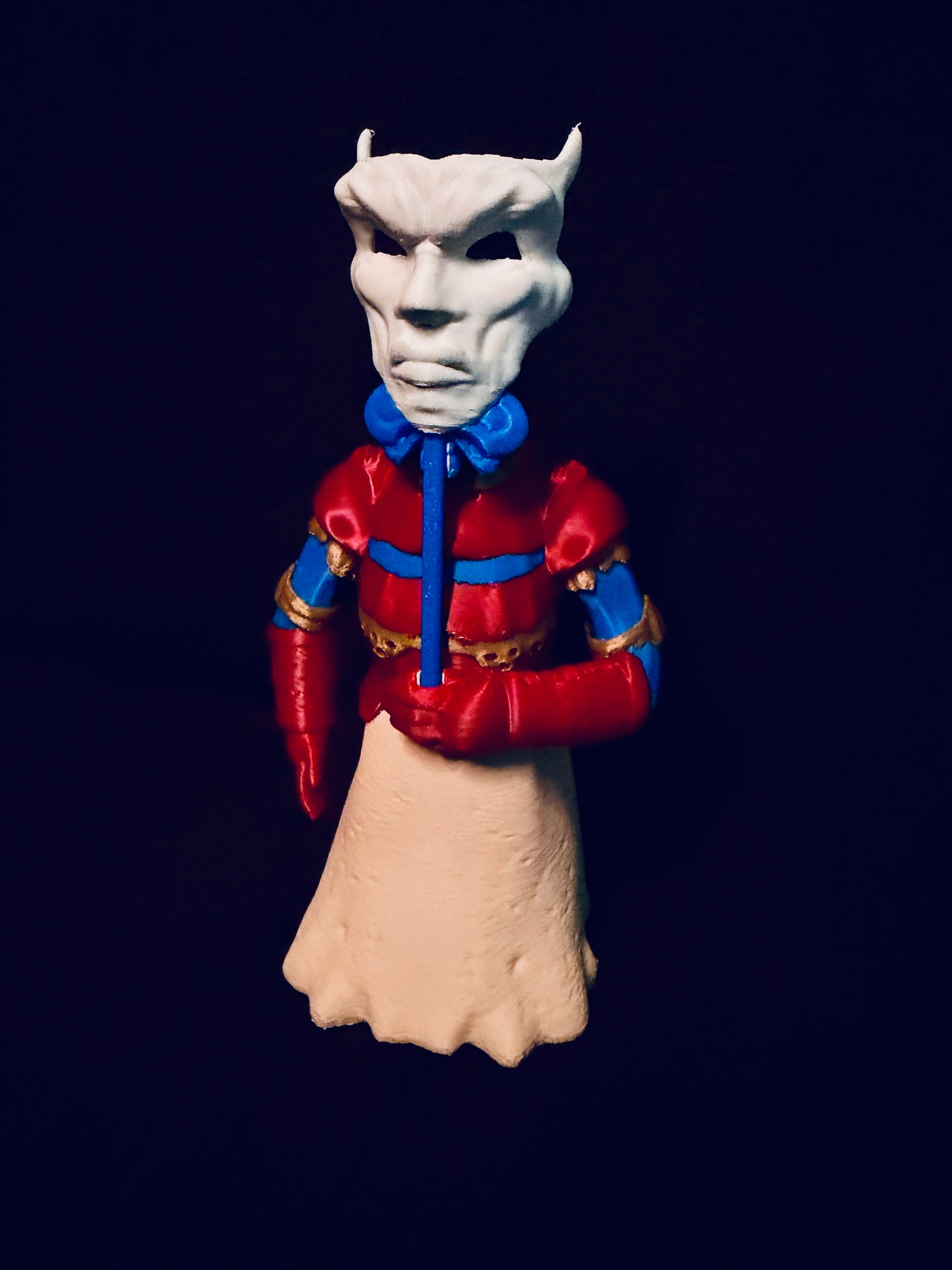 Mysterious Stranger Angel Satan Cursed Figurine 3D Print