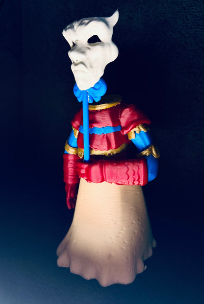 Mysterious Stranger Angel Satan Cursed Figurine 3D Print