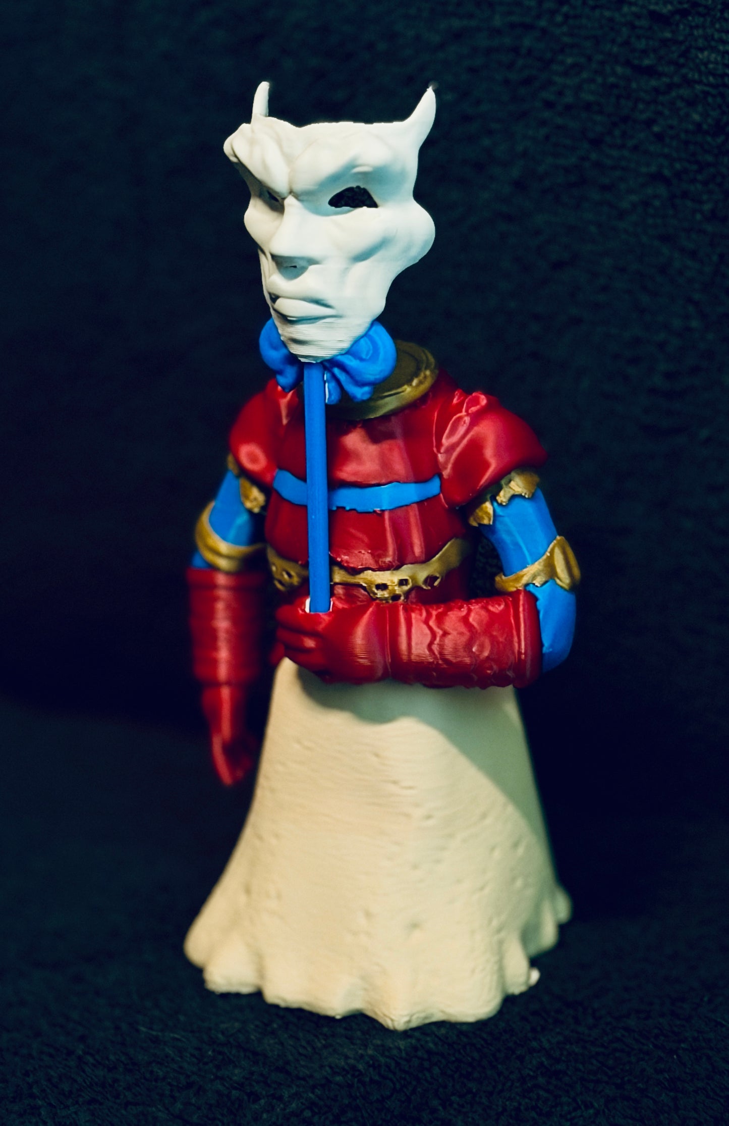 Mysterious Stranger Angel Satan Cursed Figurine 3D Print