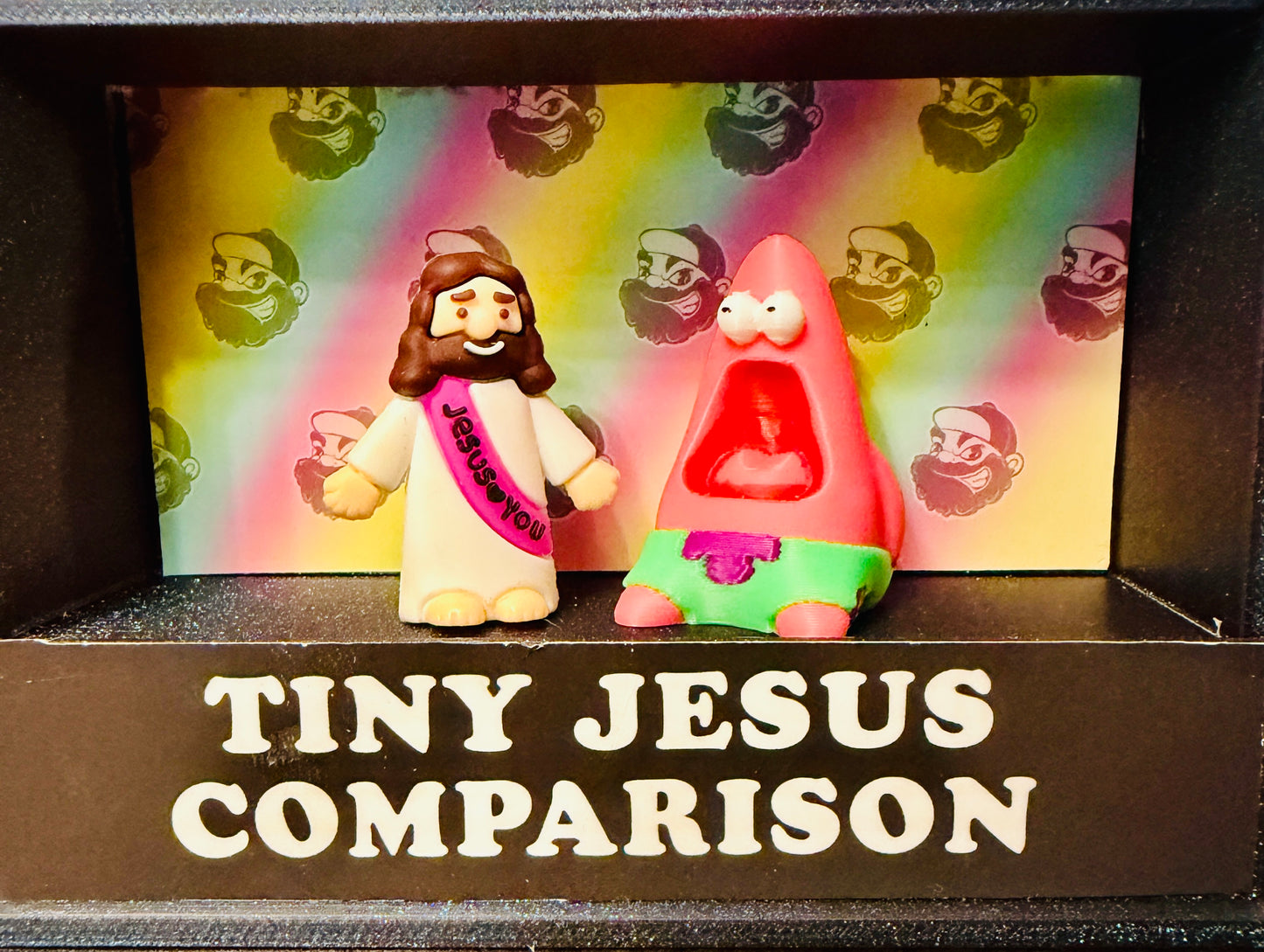 Tiny Pink Starfish (5 Pack) 3D Print Small Figure
