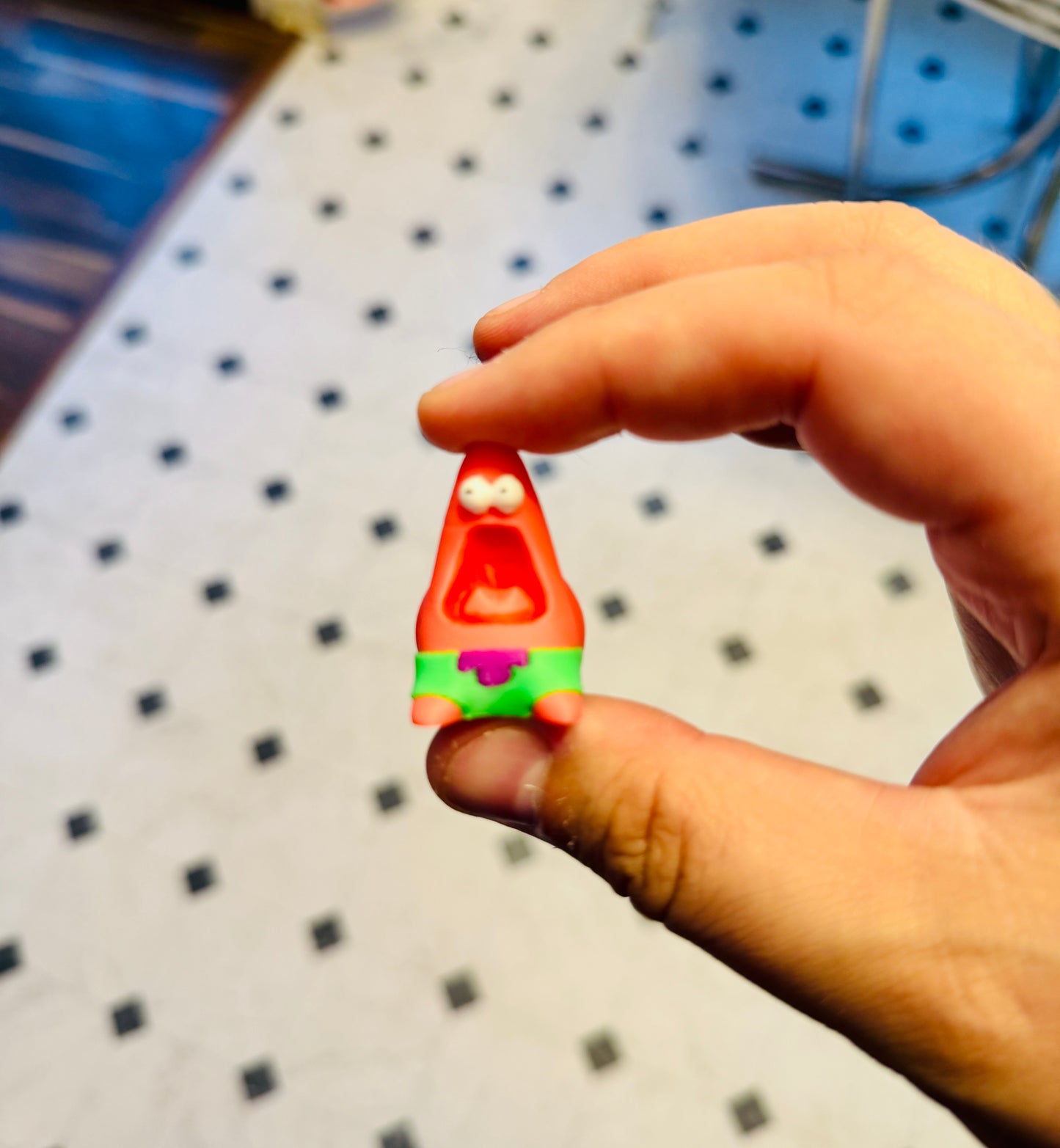 Tiny Pink Starfish (5 Pack) 3D Print Small Figure
