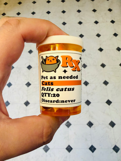 Cat Rx Pills 3D Print