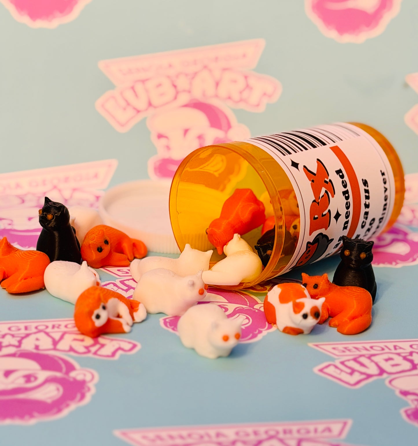 Cat Rx Pills 3D Print