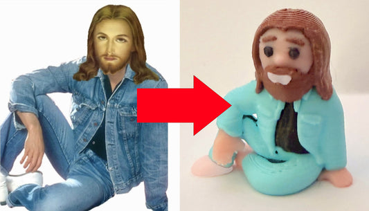 Custom Little Jesus Alternative (5 Pack) 3D Print Small Figures