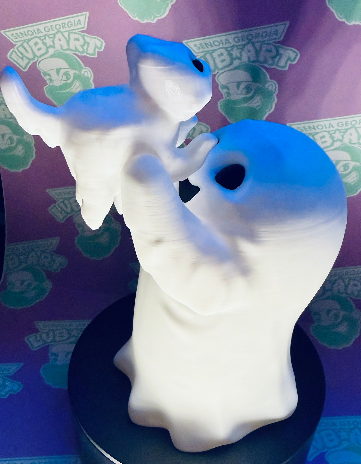 Reunited Cat & Ghost 3D Print