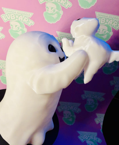 Reunited Cat & Ghost 3D Print