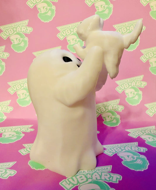 Reunited Cat & Ghost 3D Print