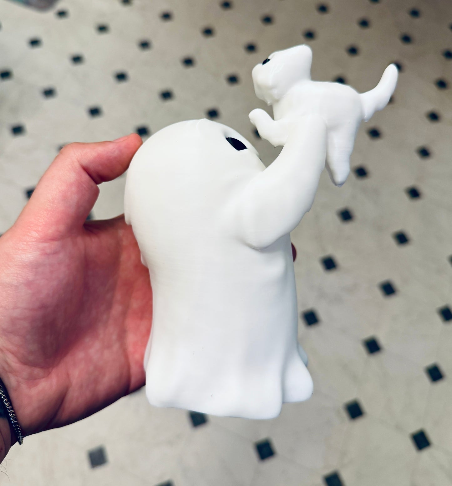 Reunited Cat & Ghost 3D Print