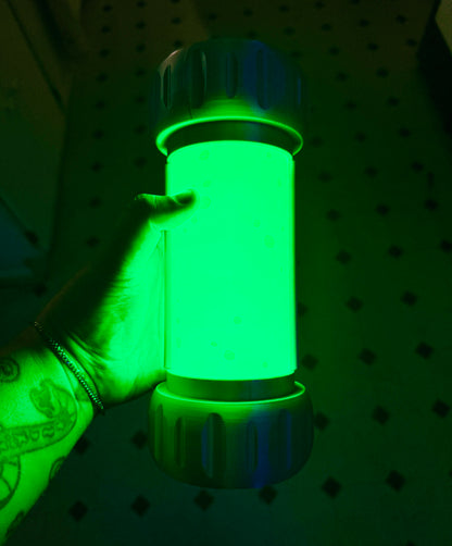 Glowing Green Goo LED Light 3D Print