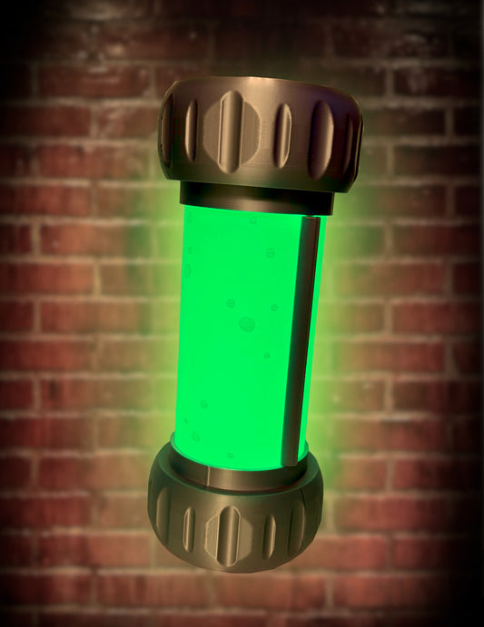 Glowing Green Goo LED Light 3D Print