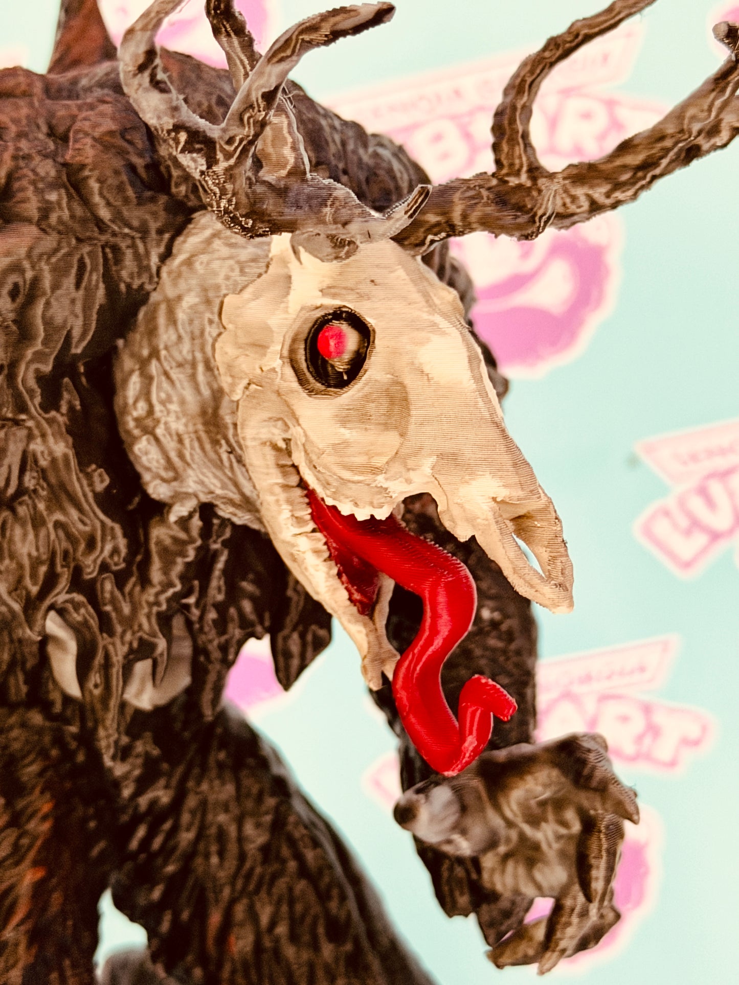 Wendigo Beast Cursed Figurine 3D Print