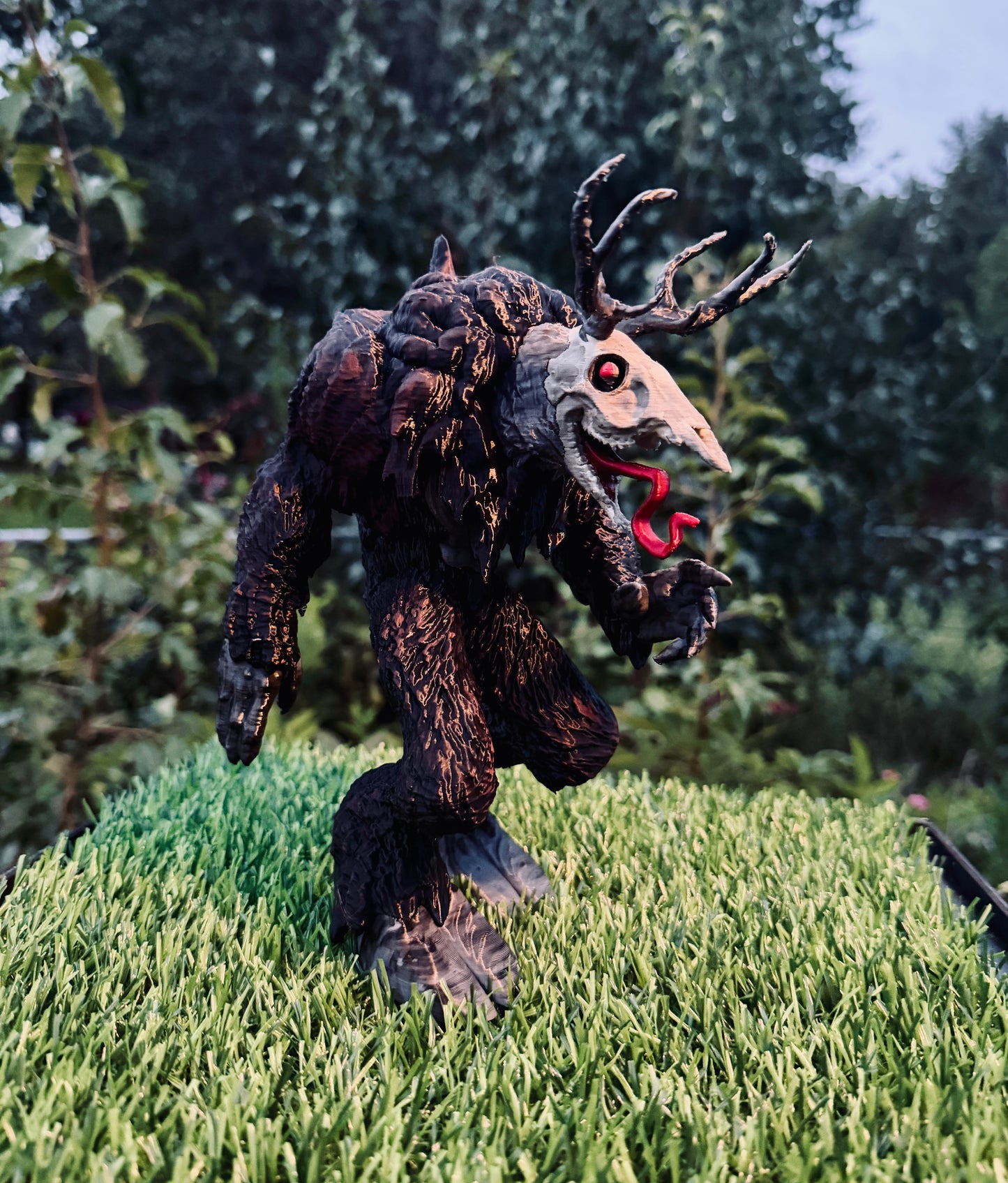 Wendigo Beast Cursed Figurine 3D Print