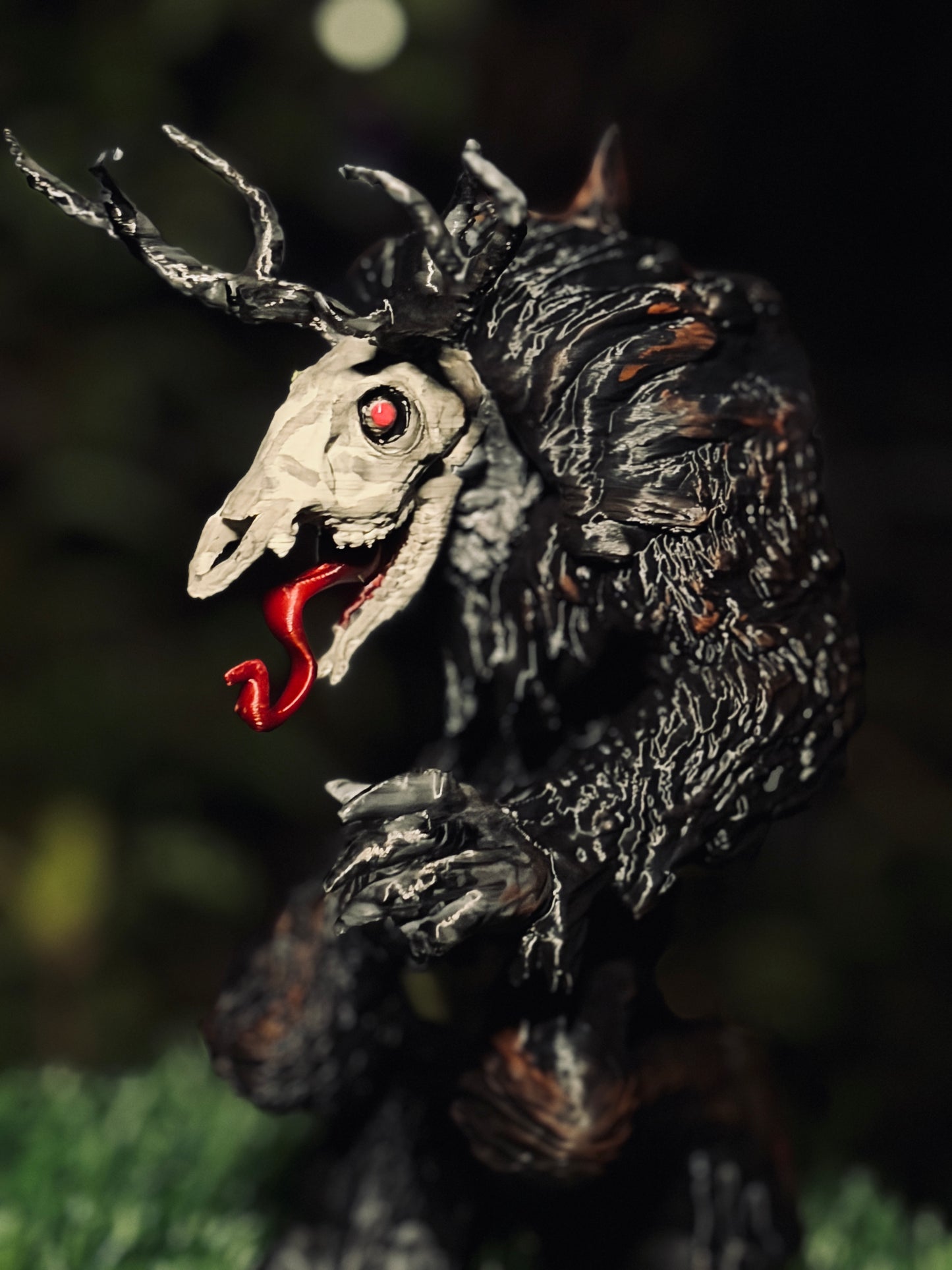 Wendigo Beast Cursed Figurine 3D Print