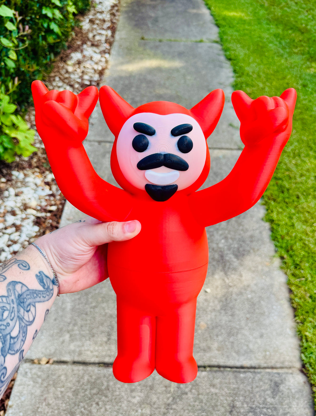 Porch Satan 3D Figurine