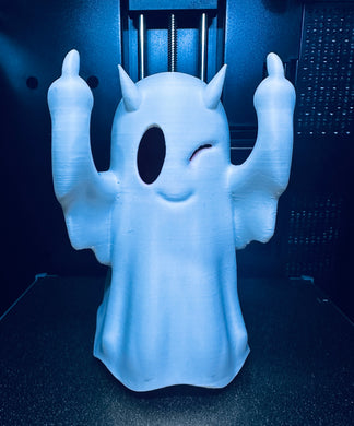 3D Printed Spicy Ghost Statue