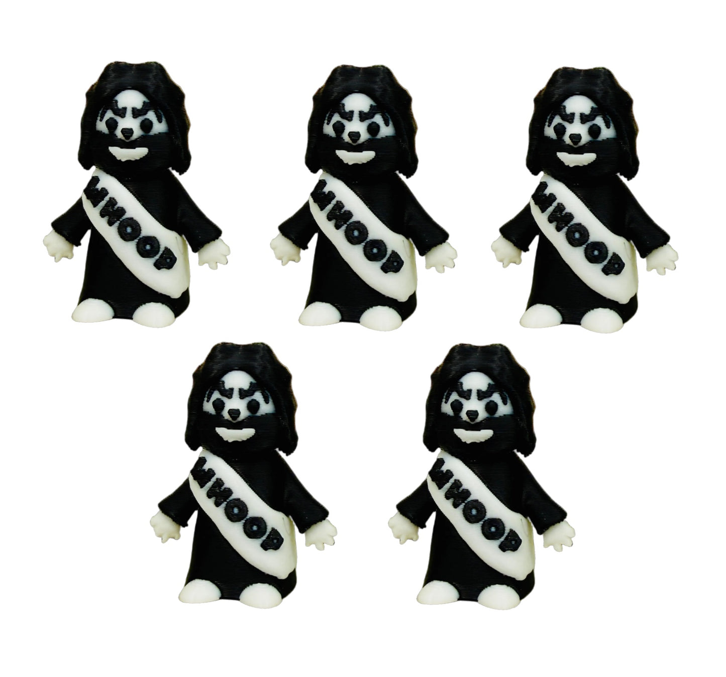 Tiny Clown Jesus (5 Pack) 3D Print Small Figure